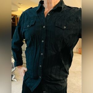 AFFLICTION 2X I bought the shirt at the buckle a few years ago great piece!